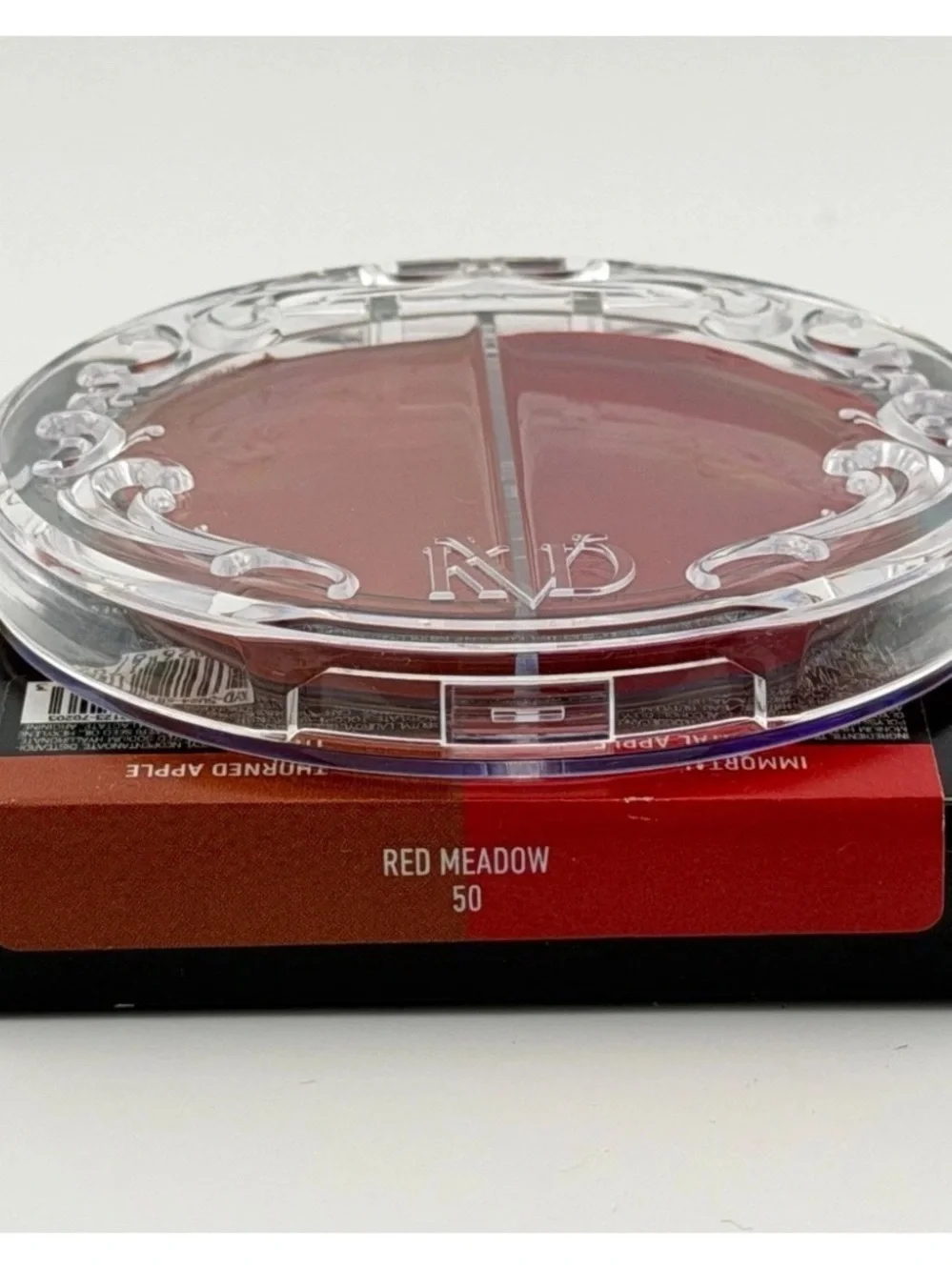 KVD Beauty Good Apple Blush Balm Duo #50 Red Meadow Cream Blush NIB